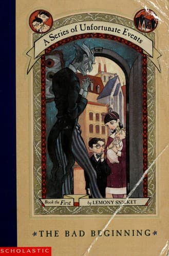 The Bad Beginning (A Series of Unfortunate Events)-Daniel Handler-cover